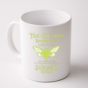 The Cicada Reunion U.S 2024 Cicada Concert Fest Lover Coffee Mug