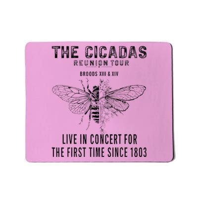 The Cicadas Reunion Summer 2024 Cicada Mousepad