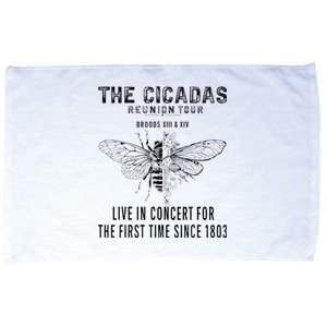 The Cicadas Reunion Summer 2024 Cicada Microfiber Hand Towel