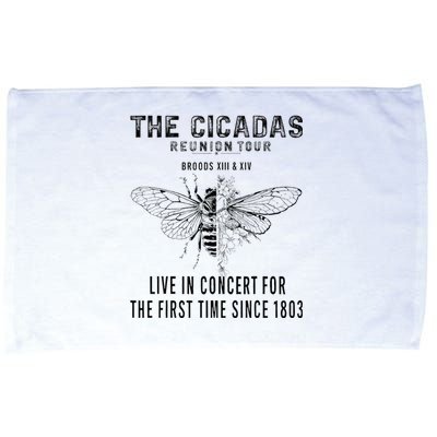 The Cicadas Reunion Summer 2024 Cicada Microfiber Hand Towel