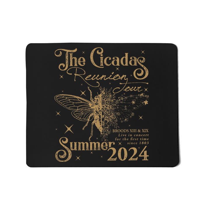 The Cicada Reunion U.S 2024 Cicadas Concert Fest Mousepad