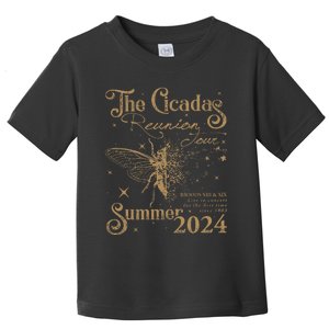 The Cicada Reunion U.S 2024 Cicadas Concert Fest Toddler T-Shirt