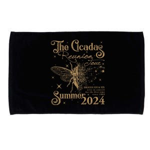 The Cicada Reunion U.S 2024 Cicadas Concert Fest Microfiber Hand Towel