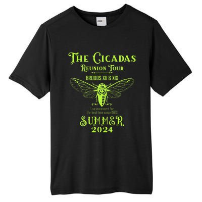 The Cicada Reunion Broods Xix & Xiii Summer 2024 Tall Fusion ChromaSoft Performance T-Shirt