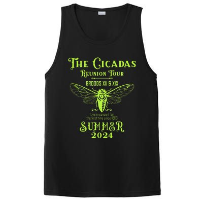 The Cicada Reunion Broods Xix & Xiii Summer 2024 PosiCharge Competitor Tank