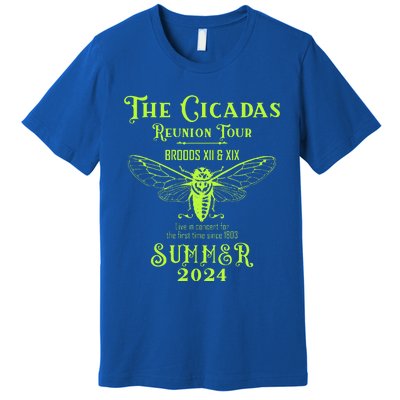 The Cicada Reunion Broods Xix & Xiii Summer 2024 Premium T-Shirt