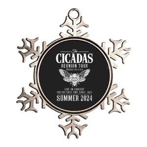 The Cicadas Reunion Tou.R Broods Xiii And Xix Summer 2024 Metallic Star Ornament