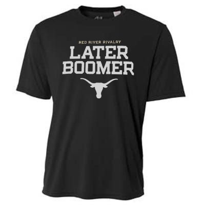 Texas Champion Red River Rivalry Slogan Longhorns Cooling Performance Crew T-Shirt