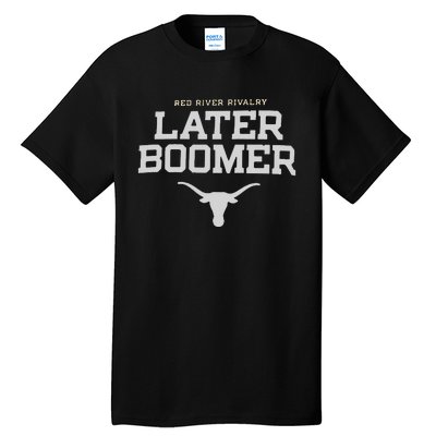 Texas Champion Red River Rivalry Slogan Longhorns Tall T-Shirt