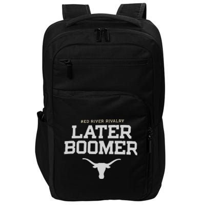 Texas Champion Red River Rivalry Slogan Longhorns Impact Tech Backpack