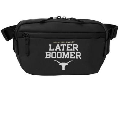 Texas Champion Red River Rivalry Slogan Longhorns Crossbody Pack