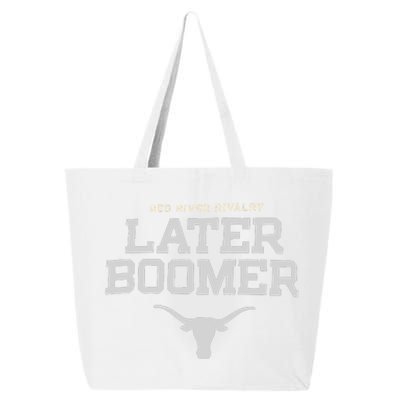 Texas Champion Red River Rivalry Slogan Longhorns 25L Jumbo Tote