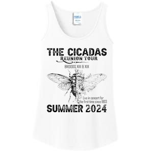 The Cicada Reunion U.S 2024 Broods Xiii And Xix Summer Ladies Essential Tank