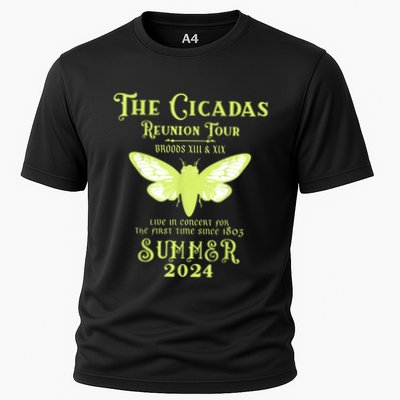 The Cicada Reunion U.S 2024 Cicada Concert Fest Lover Performance Shirt