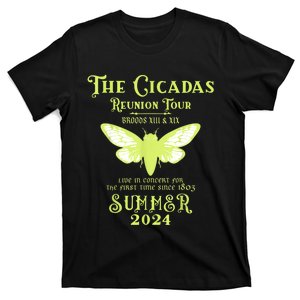 The Cicada Reunion U.S 2024 Cicada Concert Fest Lover T-Shirt