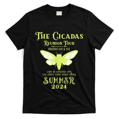 The Cicada Reunion U.S 2024 Cicada Concert Fest Lover T-Shirt
