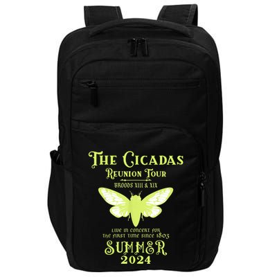 The Cicada Reunion U.S 2024 Cicada Concert Fest Lover Impact Tech Backpack