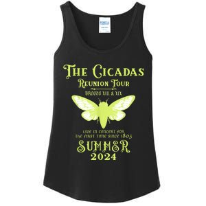 The Cicada Reunion U.S 2024 Cicada Concert Fest Lover Ladies Essential Tank