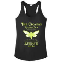 The Cicada Reunion U.S 2024 Cicada Concert Fest Lover Ladies PosiCharge Competitor Racerback Tank