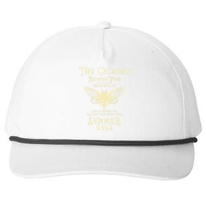 The Cicada Reunion Tours 2024 Cicada Concert Fest Lover Gift Snapback Five-Panel Rope Hat