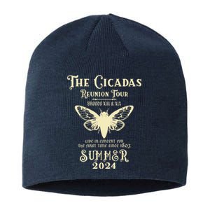 The Cicada Reunion Tours 2024 Cicada Concert Fest Lover Gift Sustainable Beanie