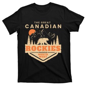 The Canadian Rockies Mountain Canadian National Park T-Shirt