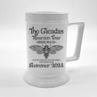 The Cicada Reunion U.S Tours 2024 Cicada Concert Fest Lover Gift Beer Stein