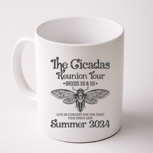 The Cicada Reunion U.S Tours 2024 Cicada Concert Fest Lover Gift Coffee Mug