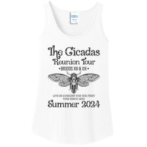 The Cicada Reunion U.S Tours 2024 Cicada Concert Fest Lover Gift Ladies Essential Tank