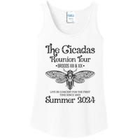 The Cicada Reunion U.S Tours 2024 Cicada Concert Fest Lover Gift Ladies Essential Tank