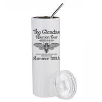 The Cicada Reunion U.S Tours 2024 Cicada Concert Fest Lover Gift Stainless Steel Tumbler