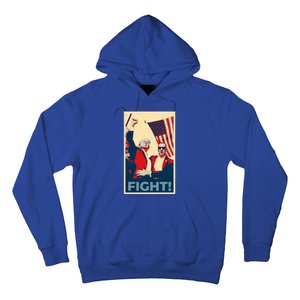 Trump CanT Stop Fight And Fighgift American Patriotism Funny Gift Hoodie