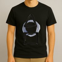 Triangle Circle Square Calligraphy Enso T-Shirt