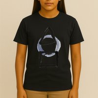 Triangle Circle Square Calligraphy Enso T-Shirt