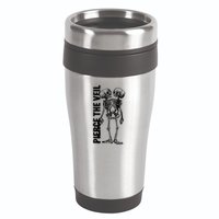 Tan Conjoined Skeleton 16oz Travel Tumbler