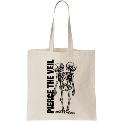 Tan Conjoined Skeleton Bag