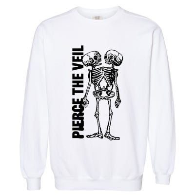 Tan Conjoined Skeleton Garment-Dyed Sweatshirt