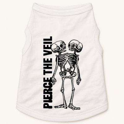 Tan Conjoined Skeleton Doggie Tank