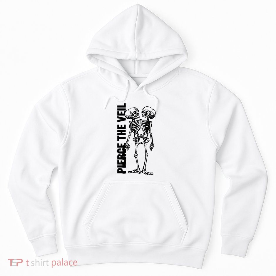Tan Conjoined Skeleton Hoodie