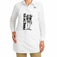 Tan Conjoined Skeleton Apron