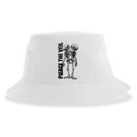 Tan Conjoined Skeleton Sustainable Bucket Hat
