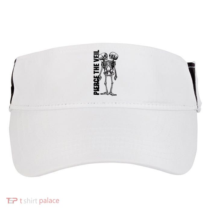 Tan Conjoined Skeleton Adult Drive Performance Visor