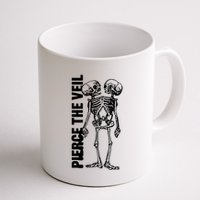 Tan Conjoined Skeleton Mug