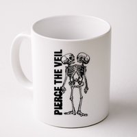 Tan Conjoined Skeleton Mug