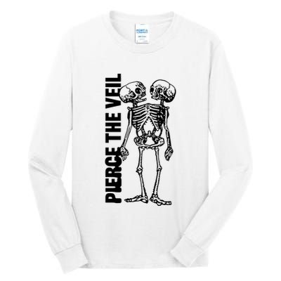 Tan Conjoined Skeleton Tall Long Sleeve T-Shirt