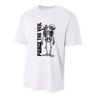 Tan Conjoined Skeleton Youth Performance Sprint T-Shirt