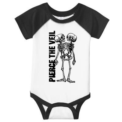 Tan Conjoined Skeleton Infant Baby Jersey Bodysuit