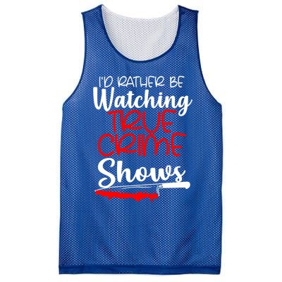 True Crime Show Fan Gift Mesh Reversible Basketball Jersey Tank