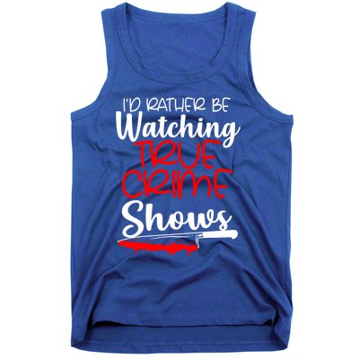 True Crime Show Fan Gift Tank Top