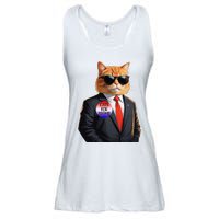 Trump Cats Support Well Dressed Cat Ladies Essential Flowy Tank